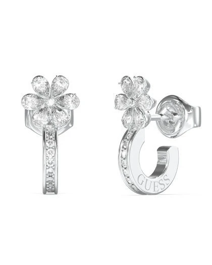 LILY FLOWER MINI HOOPS EARRING