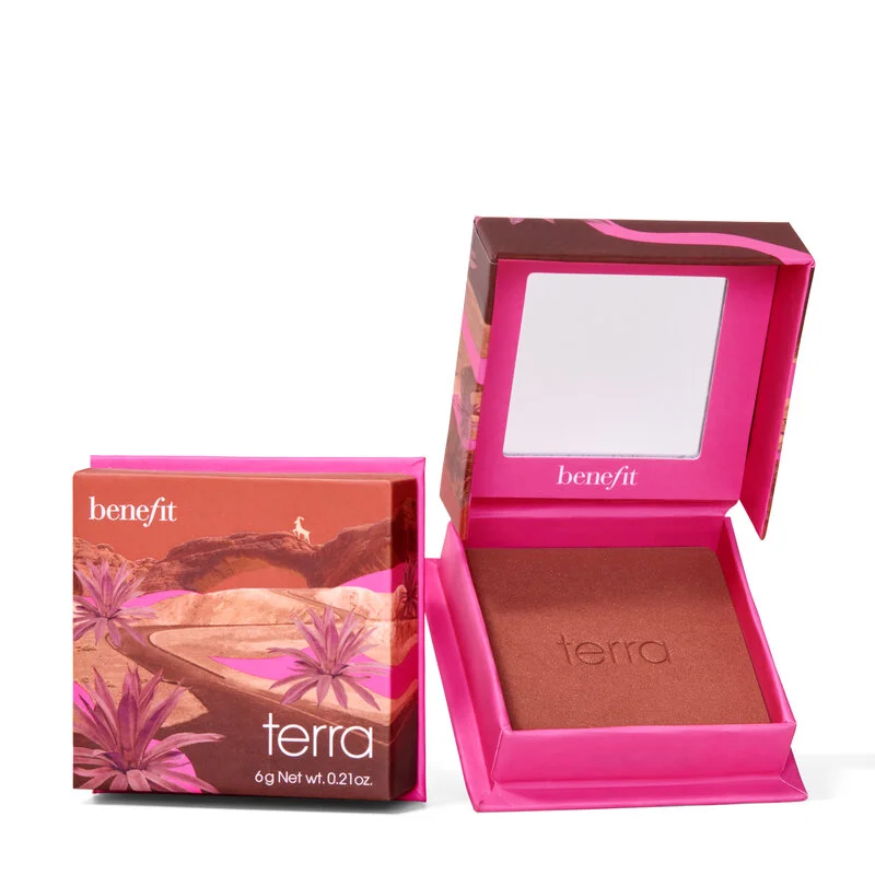 Terra Golden brick-red blush