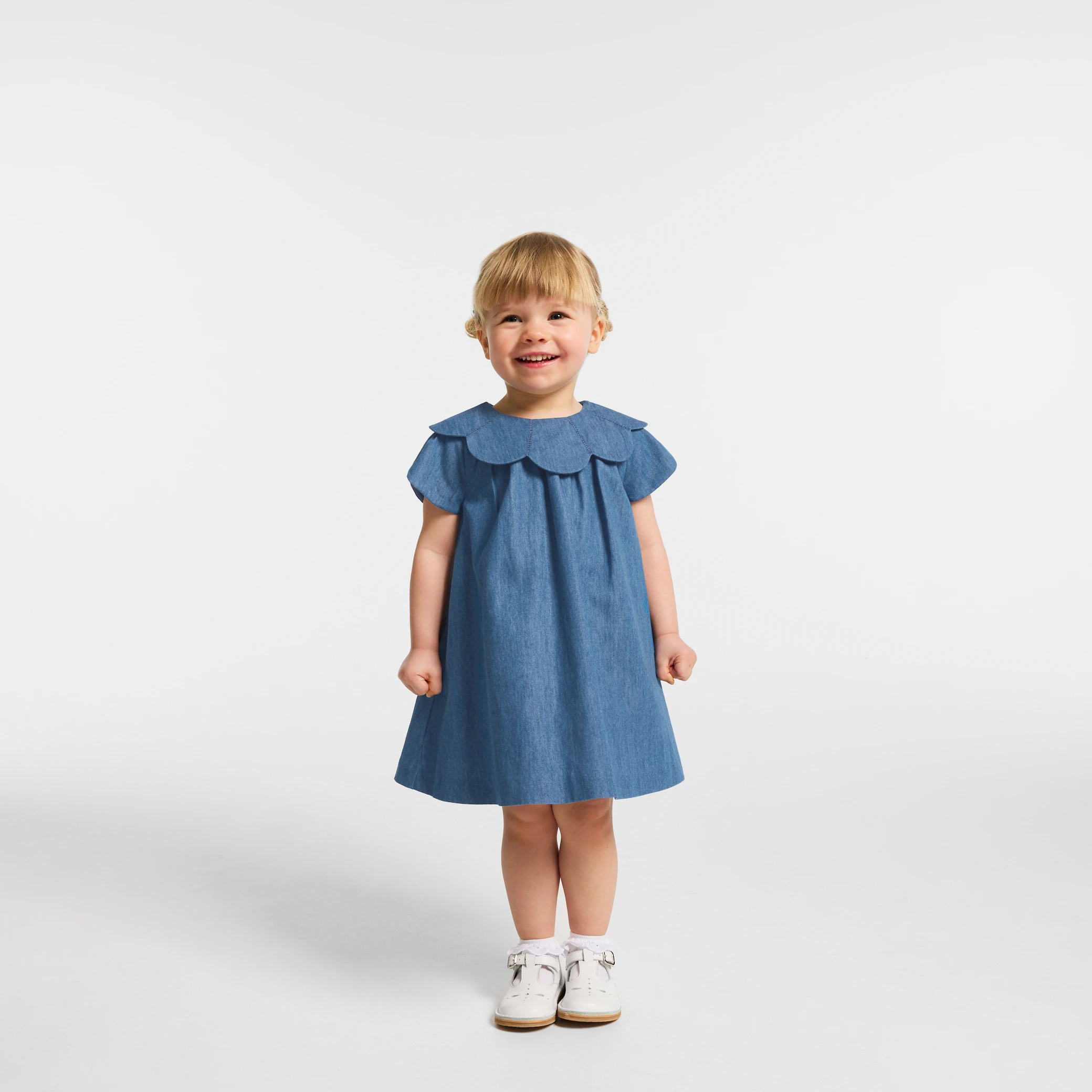 Baby Girl Chambray Dress