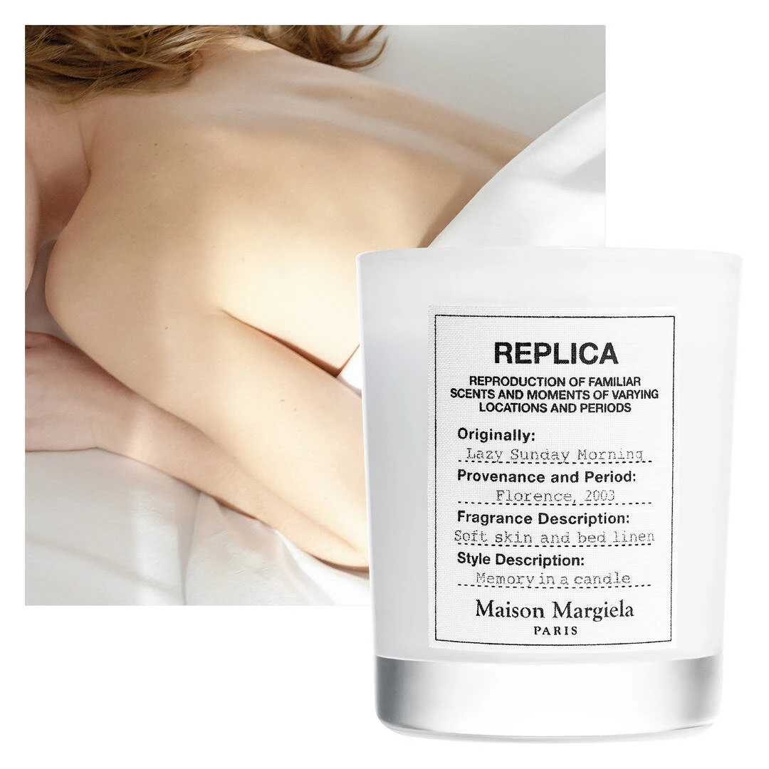 Replica Lazy Sunday Morning Unisex Candle