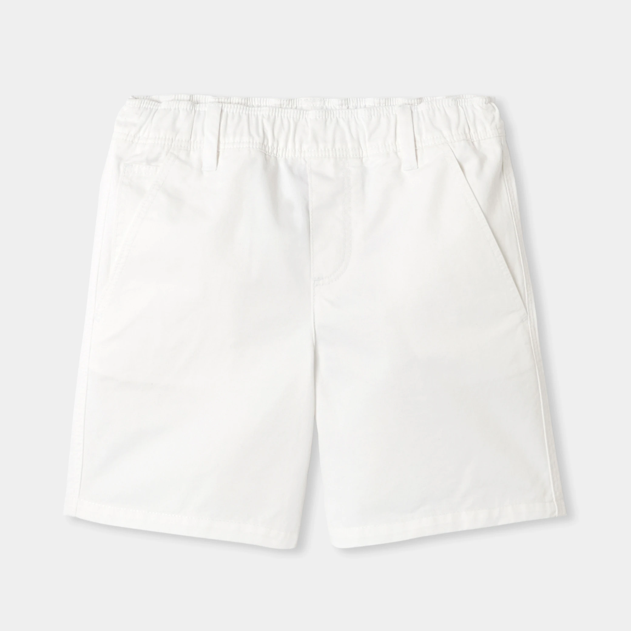 Boy cotton twill Bermuda shorts